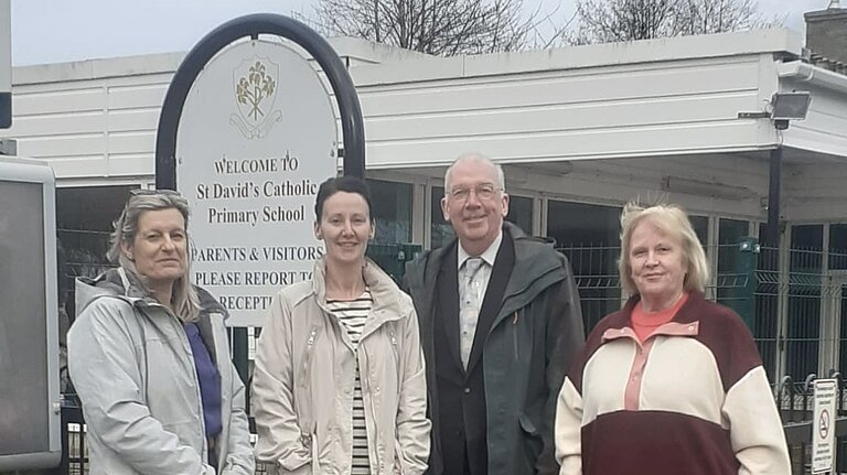 Lib Dem Councillors campaigning to reverse plans to close schools